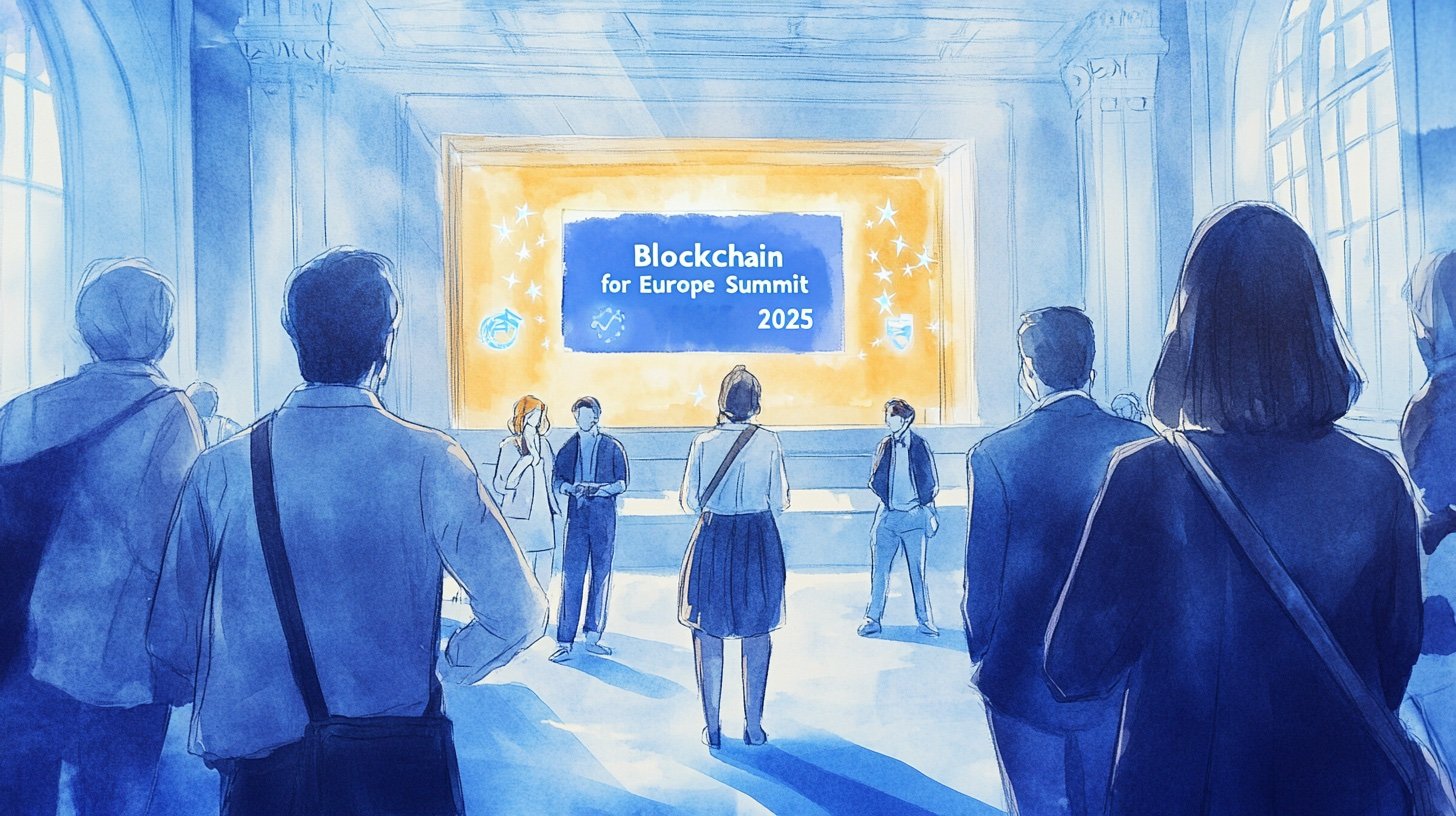 Фото - Blockchain for Europe Summit 2025 в Брюсселе